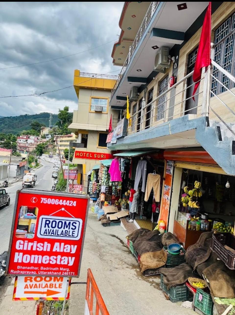 Girish Alay Home Stay Rudraprayāg Exteriér fotografie
