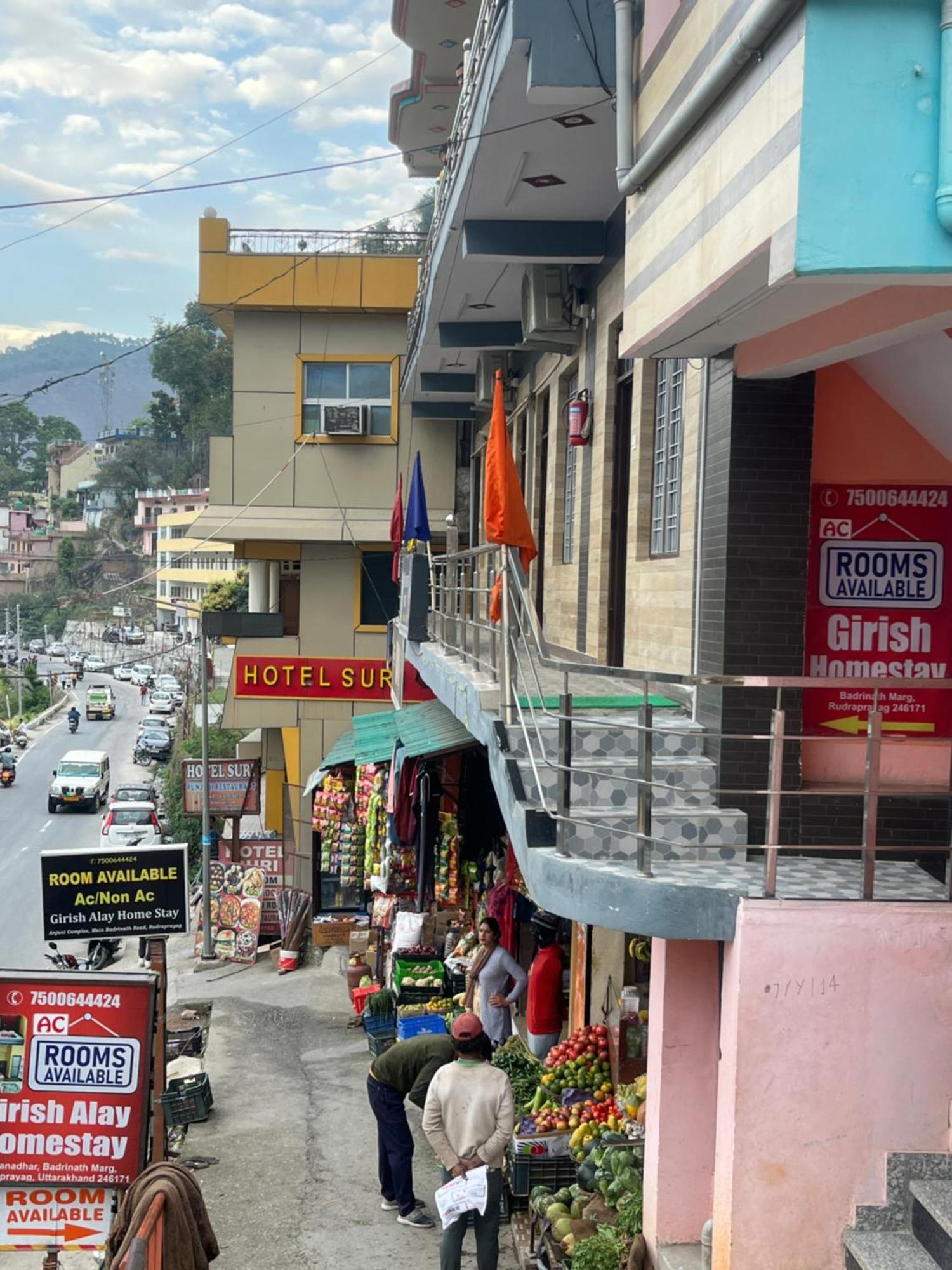Girish Alay Home Stay Rudraprayāg Exteriér fotografie